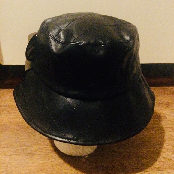 Juicy Couture Faux Leather Bucket Hat - Picture 2 of 7